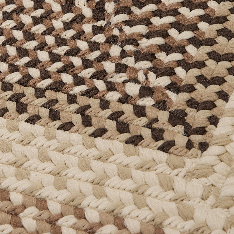 Tapis brun / gris / beige Dietz, Rectangle de 3 pi x 5 pi