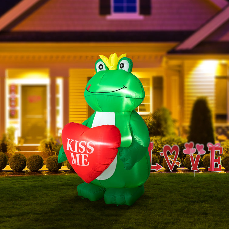 The Holiday Aisle® Inflatable Frog Prince Decoration & Reviews