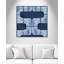 «Blue Batik I Print» par Emma Peal-100430149-100430150