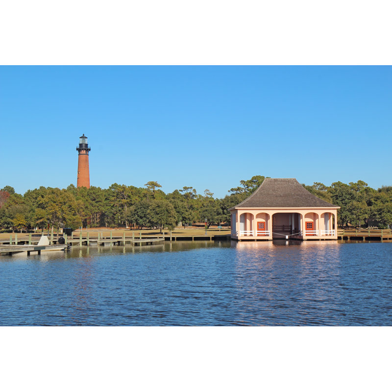 Currituck Beach Lighthouse by Sgoodwin4813 - Wrapped Canvas Print, 51cm H x 76cm W