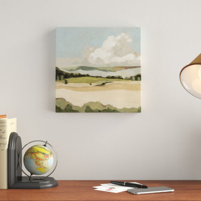 Cumulus Landscape II by Emma Scarvey Cloud Landscape Graphic Art