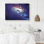 "Planète dans la galaxie entourée de nuages, astronomie et espace Aurora, art moderne contemporain" sur-99543951
