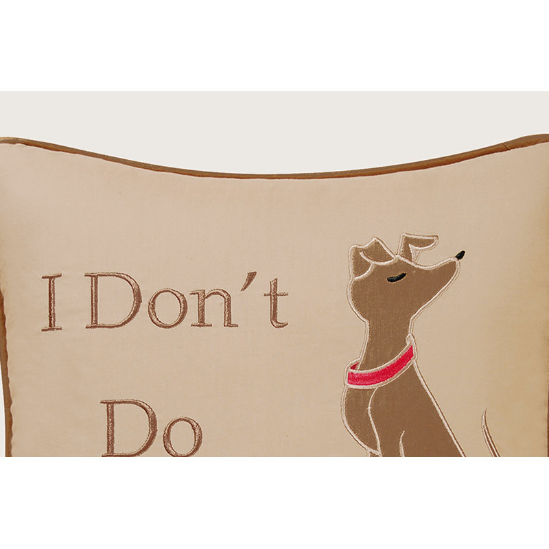 Do Leftovers Quilted Pillow