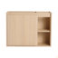 26'' Wall-Mounted Bathroom Vanity With White Ceramic Sink & Soft-Close Door-1322195617-1322195631