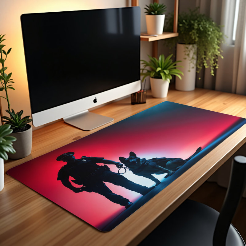 Polyester Desk Pad, 23.6x13.8