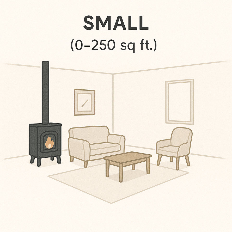 Small (0 - 250 sq ft.)