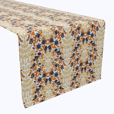 Table Runner, 100% Cotton, Floral 117