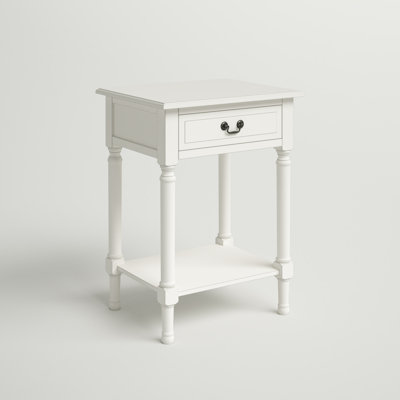 Peters End Table with Storage