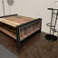 Table basse avec rangement de style traîneau