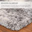 Tapis gris à motif abstrait Berau-1699493060