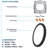 Wrought Studio 5 Inch LED Flush Mount Ceiling Light, 10W 600LM, 5CCT, Dimmable, ETL 2-Pack-566949655