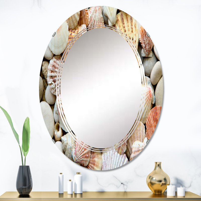Miroir de salle de bain ovale mural, 36 po x 24 po