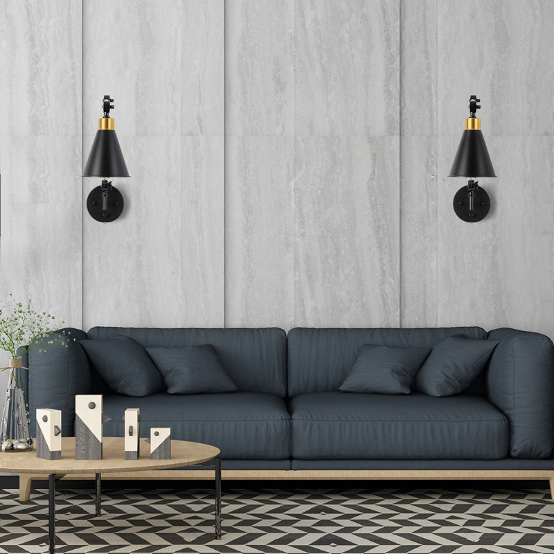 Plug-in Swing Arm Sconce
