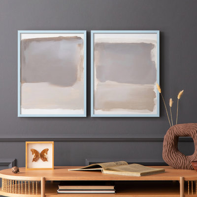 Série ABSTRACT DCCXV - Reproduction encadrée de qualité supérieure - prête à être accrochée - aucun clou requis - aucun clou requis