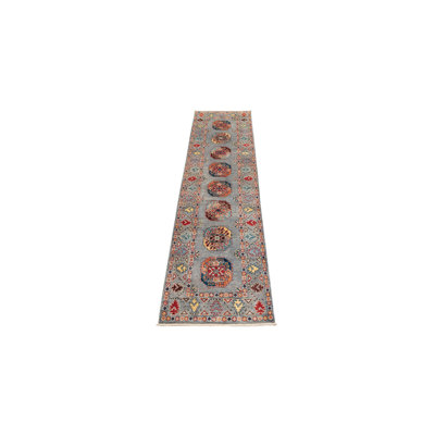Kaibab Runner Kazak Gray Rug
