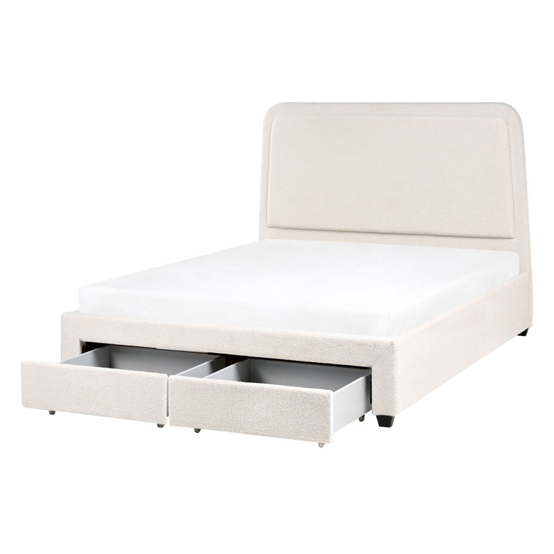 Upholstered Storage Bed, European Double (140 x 200 cm)