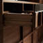 Commode à tiroirs rétro avec rangement-314524273
