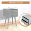 Table de chevet 2 tiroirs Basharat-1735309614