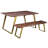 Brooklawn Sheesham Rectangular Solid Wood Top Dining Table-2032738186-2032854759-2032738187