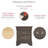 Nanhey Wooden Nightstand-98366859