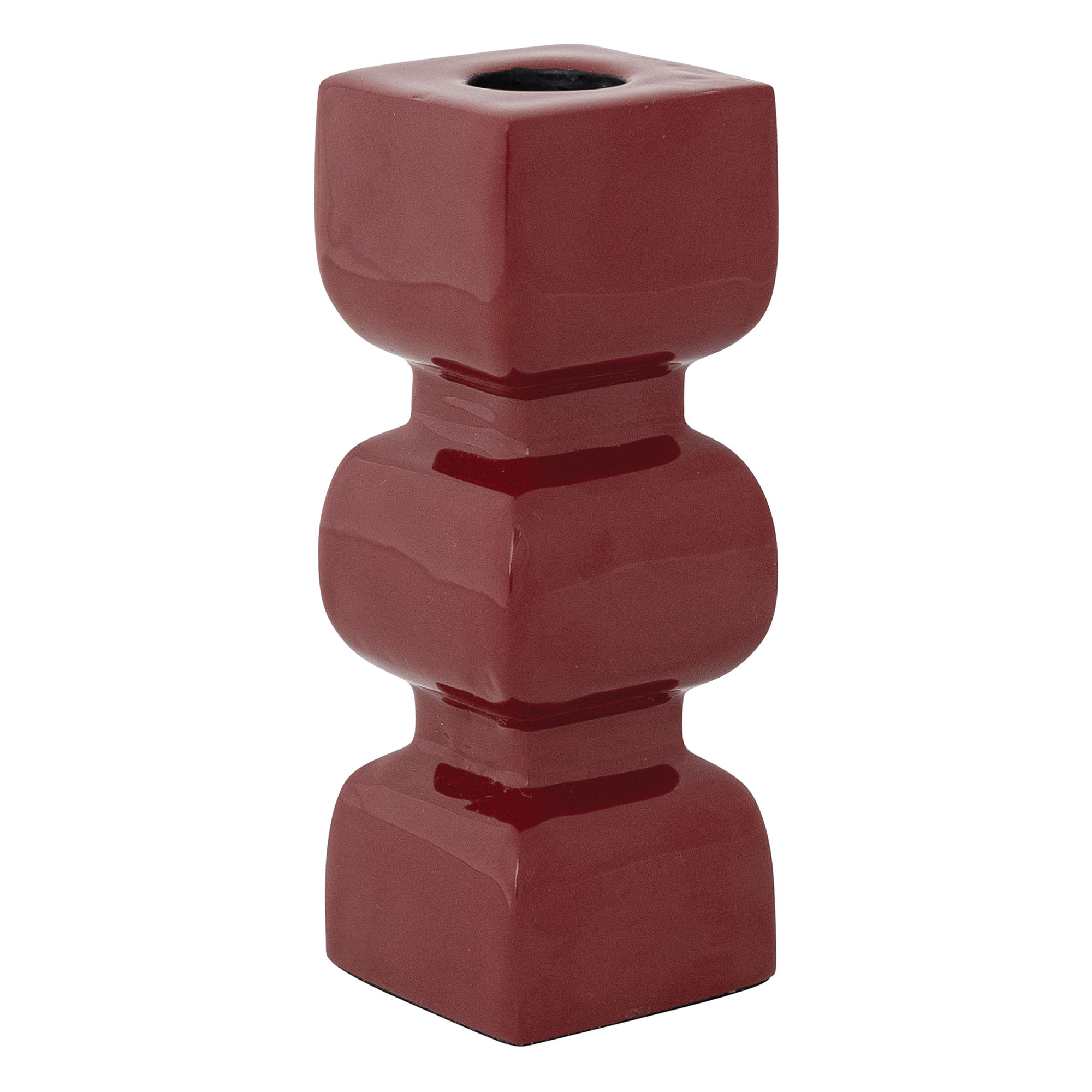 Square Enameled Aluminum Taper Holder