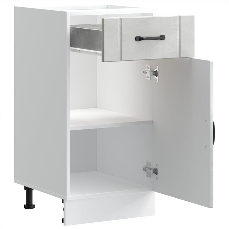 Oronogo Standard Base Cabinet, Concrete Grey