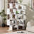 Geometric Bookcase 62.6'' H Geometri 5-Tier Bookcase -663637677