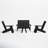 Byrnes 4 - Person Patio Conversation Set-1227535332