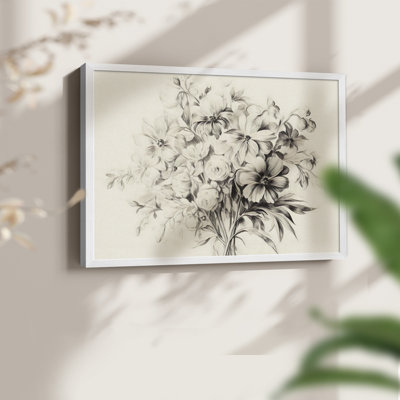 Croquis rétro - XXIII - Reproduction encadrée - Restickable
