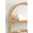 Arched Rattan Wall Shelf-28033536