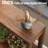 Solid Wood Console Table - Narrow Entryway Table, 47.2 Inch Sofa Tables Behind Couch, Farmhouse Console Tables For Entryway, Hallway, Living Room, Foyer, Easy Assembly - Walnut