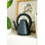 Vase de table en céramique 9,5 "noir mat