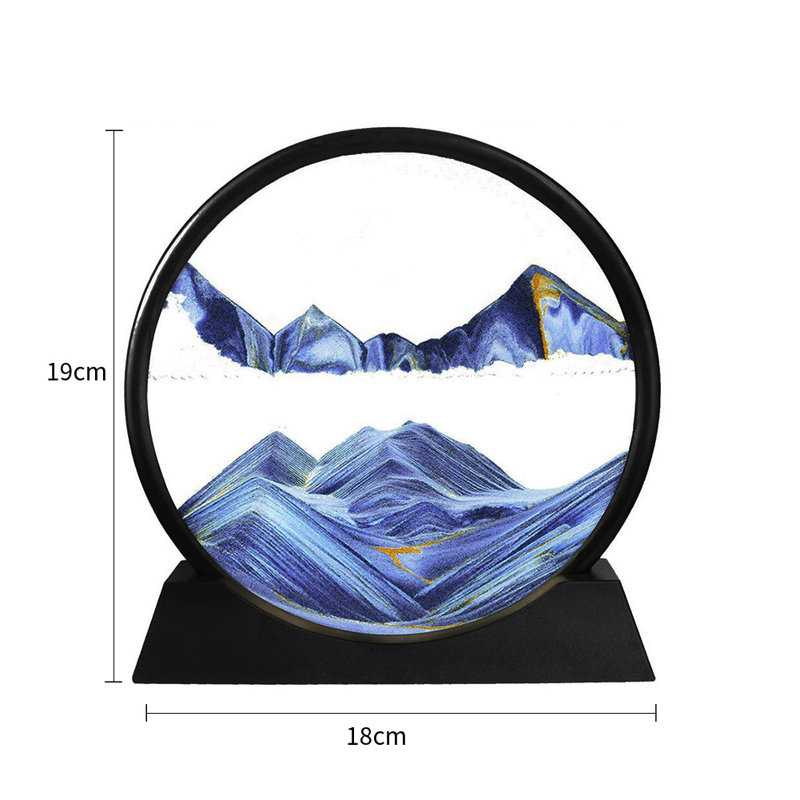 Decorative Puzzle Or Game, Black/Blue