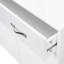Two Door Side Table-White