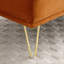 Banc rembourré en velours Gudren-1070499354