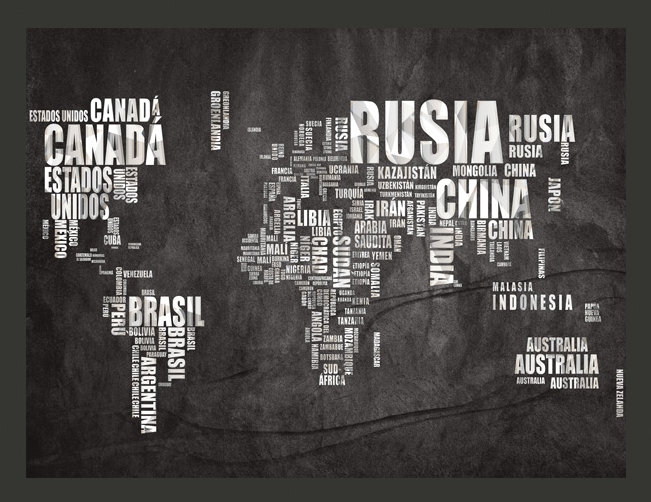 Spanish Geography 3.09m x 400cm Wallpaper, 231cm L x 300cm W