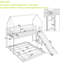 Perrie Kids Twin Over Full L Shape Bunk Bed-2010062205