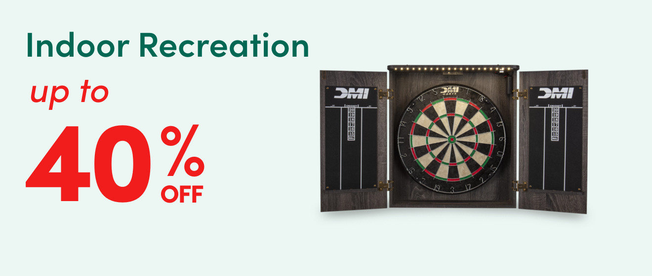 Indoor Recreation up to 40% OFF