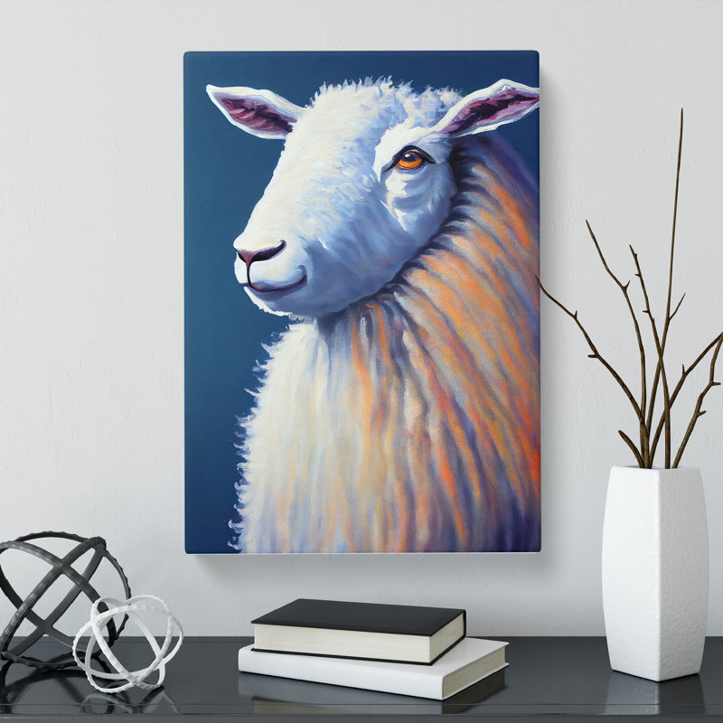 Sheep Vol.1 - Wrapped Canvas, 50cm H x 35cm W x 3cm D