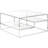 Yerkes Frame Coffee Table with Storage