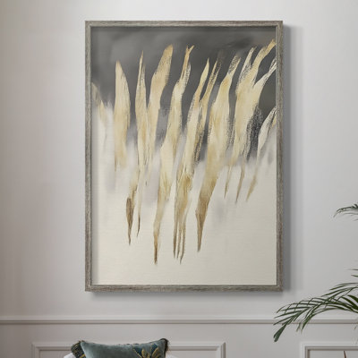 Reproduction encadrée FLORAL Series DCLXI - bois massif