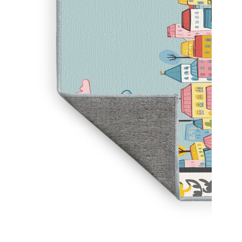 Tapis lavable East Urban Home, Rectangulaire 2 pi x 3 pi
