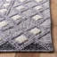 Tapis gris en laine / coton tissé à la main Seguin Natura-887389997