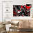 Avery Red And White Abstract-108887931