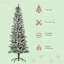 Arbre de Noël artificiel avec branches réalistes