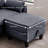Kurumi Upholstered U-Shaped Sectional with Ottoman Symmetrical-406233224