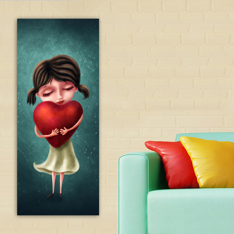 Superbe peinture sur toile décorative de 19,7 po x 47,2 po | 100% toile, cadre 100% bois (épaisseur: 1,2 po) | Idéal pour le salon, la chambre à coucher et le bureau | Couleurs éclatantes et conception unique