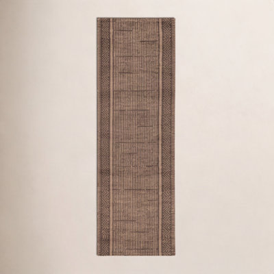 Vanna Hand-Knotted Striped Wool Rug