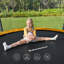 Songmics 111.6cm Round Backyard Trampoline with Safety Enclosure-56459789