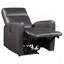 Fauteuil inclinable électrique avec accoudoirs carrés